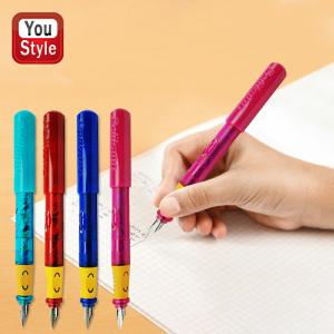 万年筆 ペリカン PELIKAN ペリカーノジュニア カートリッジインク式 全4色ステンレススチール 中字〜太字｜youstyle-pen