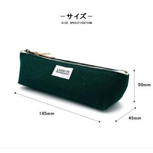ラダイト Luddite ペンケース 8号帆布...の詳細画像2