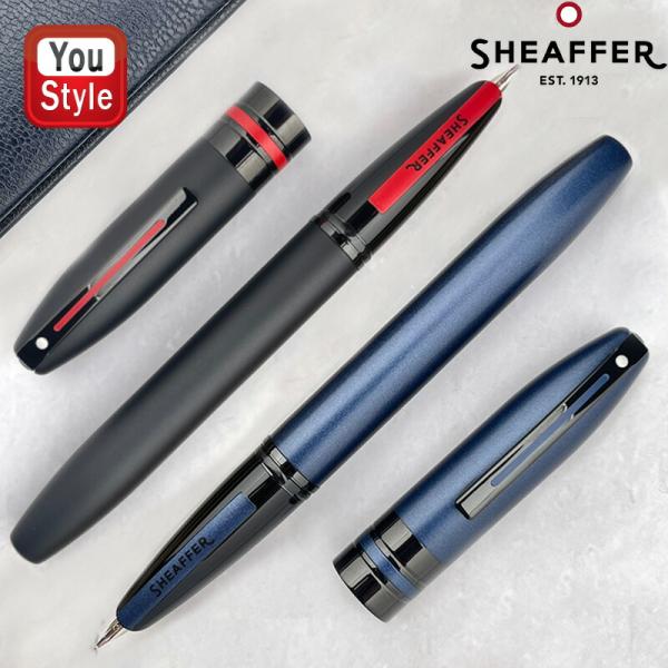 シェーファー SHEAFFER アイコン ICON マットブラック/0910853 メタリックブルー...