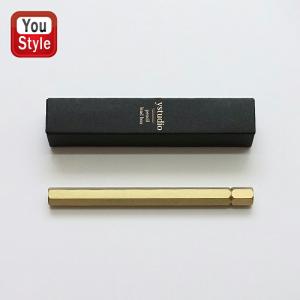 ワイスタジオ ystudio シャープ芯ケース 真鍮芯ケース シャーペン STAT-07 プレゼント 文具 文房具｜youstyle-pen