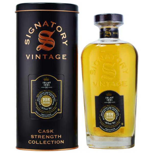【海岸の焚火、焦がしたライムの皮、メンソール、ミネラルなピート＆スモーク】ラフロイグ　1991　30...