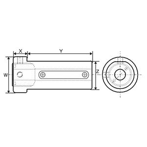 マグネシウムボーリングバースリーブMGXS32-12 : mgxs32-12 : YOUTOOL  