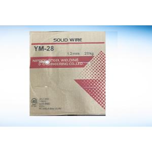 軟鋼用ソリッドワイヤー　YM-28 1.0mm 1箱(10kg)　日鉄溶接工業(旧日鉄住金)