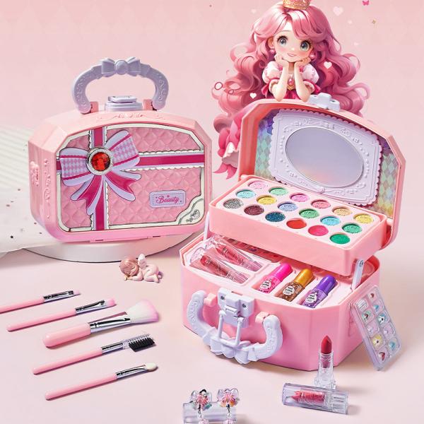 ＼即納／ 子供用 メイクセット キッズ コスメセット ごっこ遊び お化粧 子供用化粧品セット メイク...