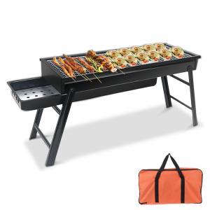 バーベキューコンロ 折りたたみ bbqコンロ バーベキューグリル 卓上 小型 持ち運び アウトドア キャンプ用品 BBQ コンロ グリル 1-4人用 コンパクト 焚き火台 灰