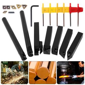 旋盤 バイト 21PCS 16mm 超硬旋盤用ツール 小型 自作旋盤 旋削