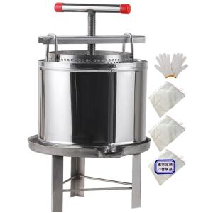 搾汁機 12L ワイン圧搾機 ステンレス鋼 果汁 絞り器 … (12L) : yoyo