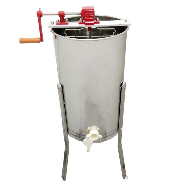 遠心分離機 蜂蜜 機械 蜂蜜分離器 手動 蜂蜜抽出機 養蜂用 器具 ステンレス製 濾過器 蜜こし器
