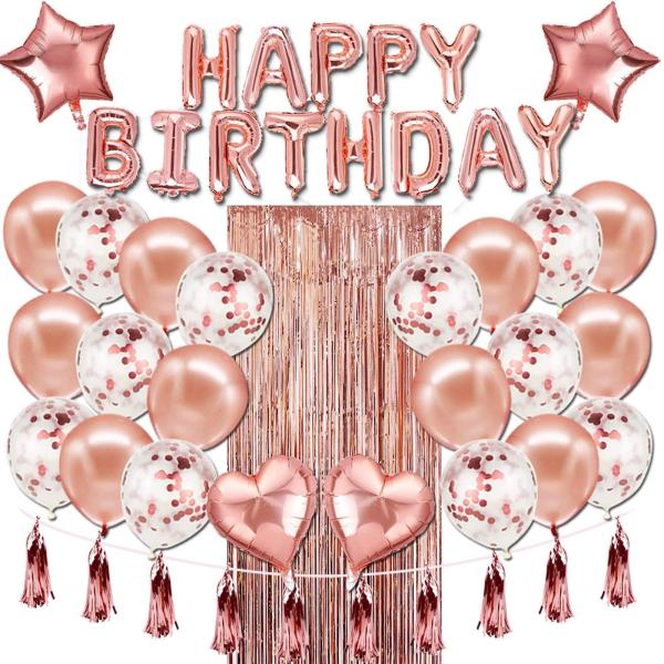 風船セット 誕生日 パーティー 飾り Happy Birthday バルーン パーティー 装飾 女性...