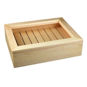 ネタ箱（小）目皿・アクリル蓋付 ヤマコー : くら助 - 通販 - Yahoo