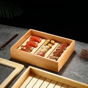 大 ネタ箱 目皿 アクリル製 フタ付飲食店 寿...の詳細画像1