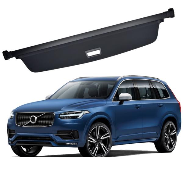 ボルボXC90 2015-2023 専用トノカバー ?ロールシェード トランクカーテン 荷室整理 延...