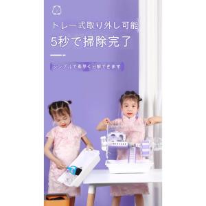 ハムスターケージ アクリル 透明ケージ 小動物...の詳細画像3