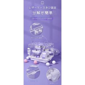 ハムスターケージ アクリル 透明ケージ 小動物...の詳細画像4