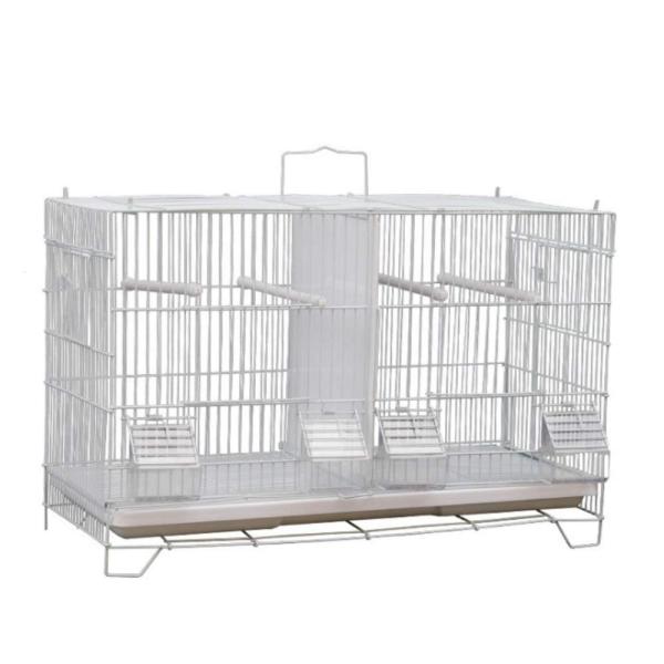 鳥かご バードゲージ 仕切り 付き 鳥小屋 大型 複数飼い セキセイインコ オカメインコ 文鳥 ケー...