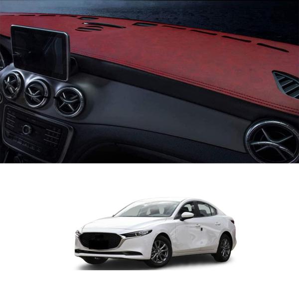 マツダ専用高品質ダッシュボードマット車種専用設計 車内のダッシュボード用の抗紫外線パッド 日焼け防止...