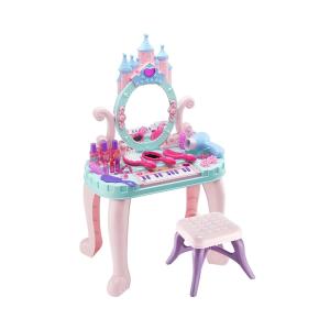 ままごと ドレッサー おもちゃ 姫系 子供 女の子 コスメ メイクアップセット ごっこ遊び おもちゃドレッサー キッズ 知育玩具 女の子 小さい化粧台 女の子メイク