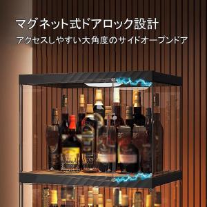 小型 ウイスキー 棚 酒棚 ディスプレイ 酒 ...の詳細画像3