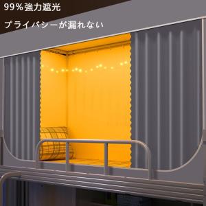 室内テント ベッドテント 蚊帳 一人用 プライ...の詳細画像1