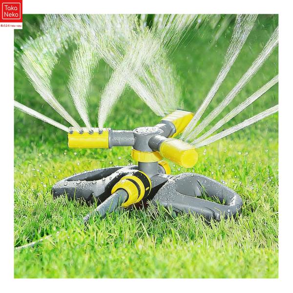 スプリンクラー 自動 散水 360度回転 最大78.5m2 芝生 夏 熱中症対策 農業 庭 園芸 散...
