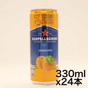 SANPELLEGRINO(サンペレグリノ) イタリアン スパークリングドリンク アランチャータ (オレンジ) 330m｜yoyogiha