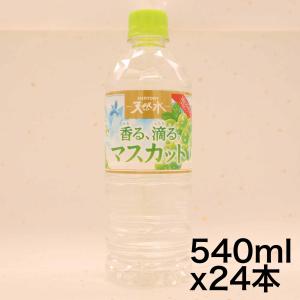 サントリー 天然水 香る、滴る。 マスカット 1日分のビタミン(ナイアシン) 入り 冷凍兼用 540ml×24本｜yoyogiha