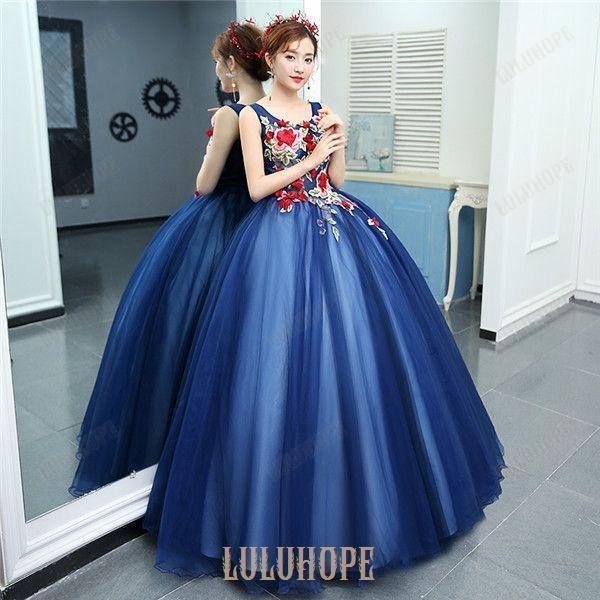 カラードレス ウエディング ロングドレス 演奏会 ピアノ 発表会 花嫁 成人式 大人 ステージ 衣装...