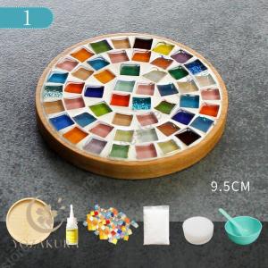 コースター手づくりキット 手作りキット モザイ...の詳細画像1