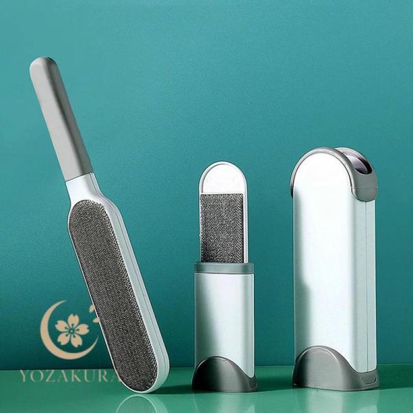 スタンド型 コンパクトハンディクリーナー １台あればとっても便利！洋服ブラシ 携帯用 エチケット 用...