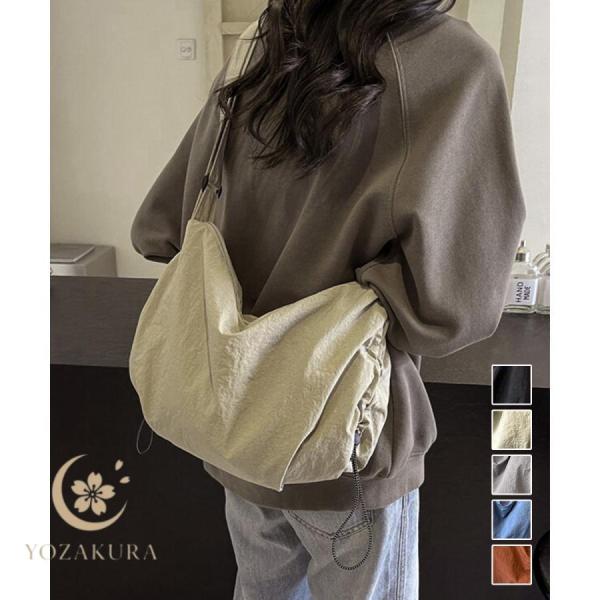 ドローストリングショルダーバッグ 韓国風