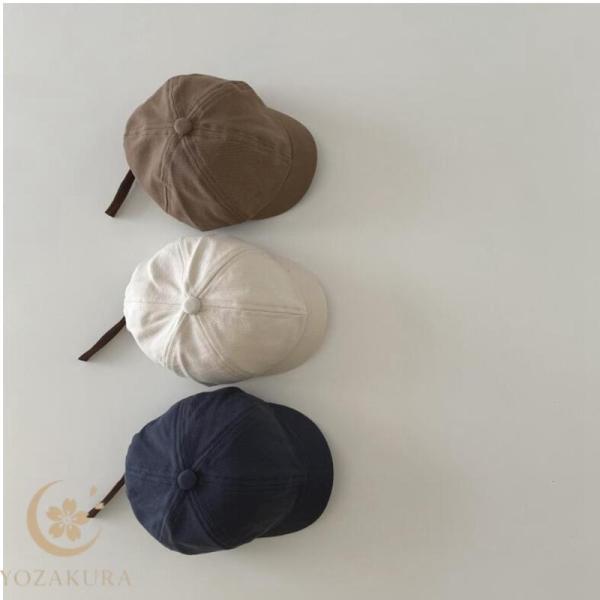 子供帽子 キャップ 無地 子供 帽子 キャップ UVカット 紫外線対策 キッズ ベビー 子供用 オシ...