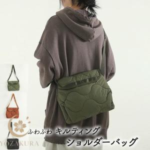 中綿 キルティング ショルダーバッグ サコッシュ...の商品画像