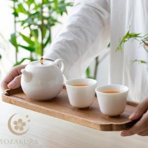 木製トレー お茶トレー カフェ コーヒー トレ...の詳細画像1