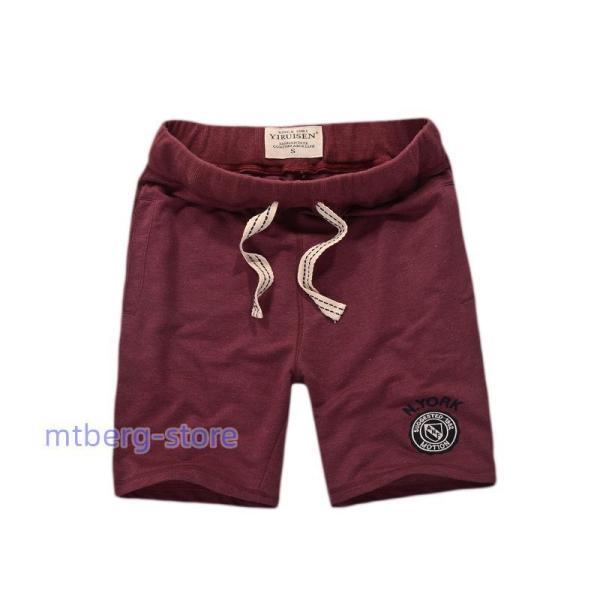 メンズ スウェットパンツ 通気 ショートパンツ ジャージ カジュアル 無地 アメカジ ゴムとめ 膝丈...