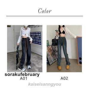ワイドパンツ 春 夏 秋 レディース ボトムス...の詳細画像5