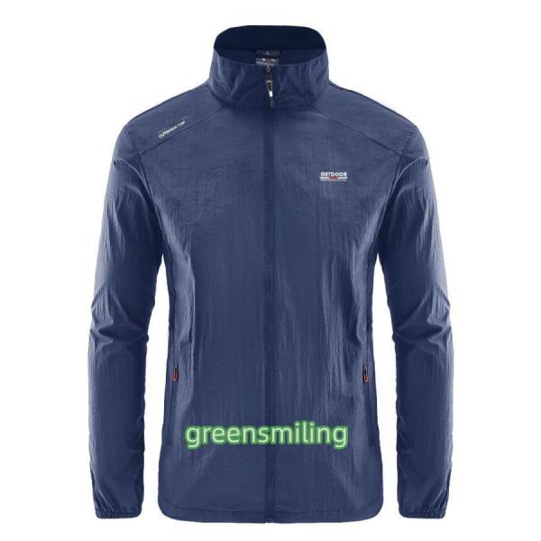 ラッシュガード メンズ 立ち襟 超軽量 UVカット 通気性抜群 通気 撥水加工 カジュアル スポーツ...