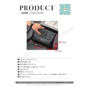 牛革 セカンドバッグ メンズ 本革 財布 クラ...の詳細画像1