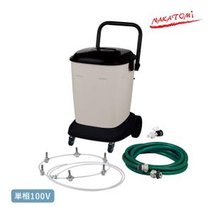 欠品中・次回７月頃-ナカトミ 25Lミストタンクキット M-25TA 単相100V 工場扇用 扇風機用 ノズル噴霧式 ミスト発生機 熱中対策 法人様限定 代引不可