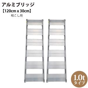 シンセイ 198679 アルミブリッジ 長さ120cm x 幅30cm 1.0ｔタイプ 畦こし用 【北海道・九州地区別途送料かかります】【沖縄県・離島部配達不可】【代引不可】