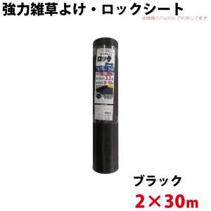 シンセイ 強力雑草よけシート ロックシート　2ｍ×30ｍ 代引不可 沖縄県配達不可 北海道・九州地方別途送料｜yp-com