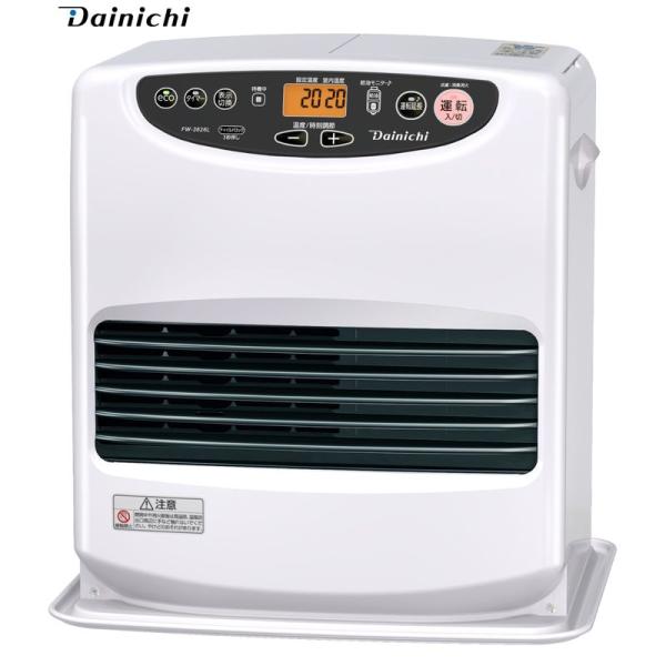 ダイニチ Dainichi 石油ファンヒーター FW-3626L-W ムーンホワイト スピード着火 ...