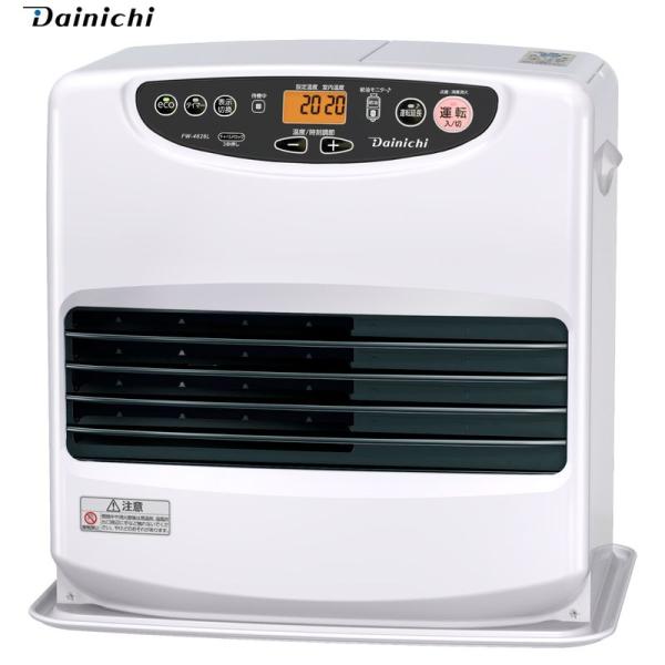 ダイニチ Dainichi 石油ファンヒーター FW-4626L-W ムーンホワイト スピード着火 ...