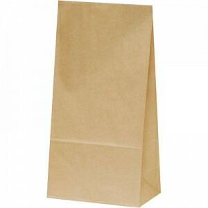 角底袋　未晒無地　No.12 (50枚)　紙袋　クラフト角底袋/紙袋/プレゼント/ラッピング