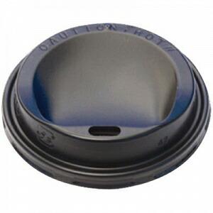 紙コップ　フタＳＭＴ-２８０-Ｆ　ドリンキングリット　黒 (50個)