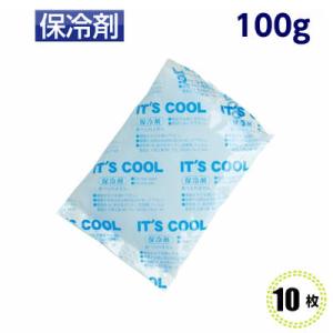 保冷剤　業務用　[I-100]　100g　(10個) 90×145mm　I'TS COOL(イッツク...