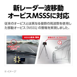レーザー&レーダー探知機 A1200L ユピテ...の詳細画像2