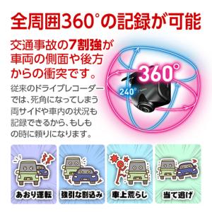 ドライブレコーダー 全周囲360度 Q-21c...の詳細画像1