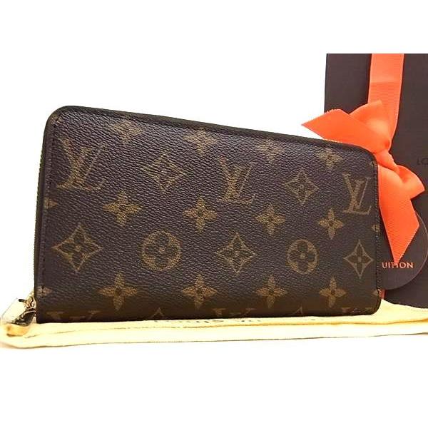 ■新品同様■ LOUIS VUITTON ルイヴィトン M42616 モノグラム ジッピーウォレット...