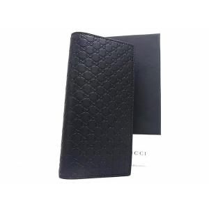 美品　GUCCI　グッチ　財布　GG柄　グッチシマ　レザー　ブラック　長財布 グッチシマ グッチ財布 GUCCI ラウンドファスナー長財布 メンズ