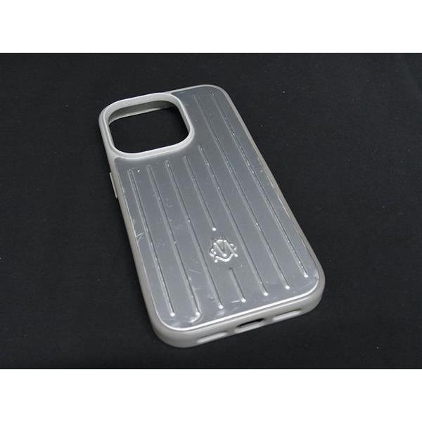 RIMOWA リモワ アルミニウム iPhone14 Pro対応 アイフォンケース スマホケース メ...